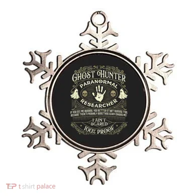 Ghost Hunter Ghost Hunting Halloween Paranormal Activity Ornament