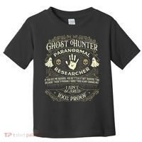 Ghost Hunter Ghost Hunting Halloween Paranormal Activity Toddler T-Shirt thumb 0