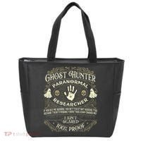Ghost Hunter Ghost Hunting Halloween Paranormal Activity Tote Bag thumb 0
