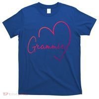 Grammie Heart Grandma Christmas MotherS Day Meaningful Gift T-Shirt thumb 0