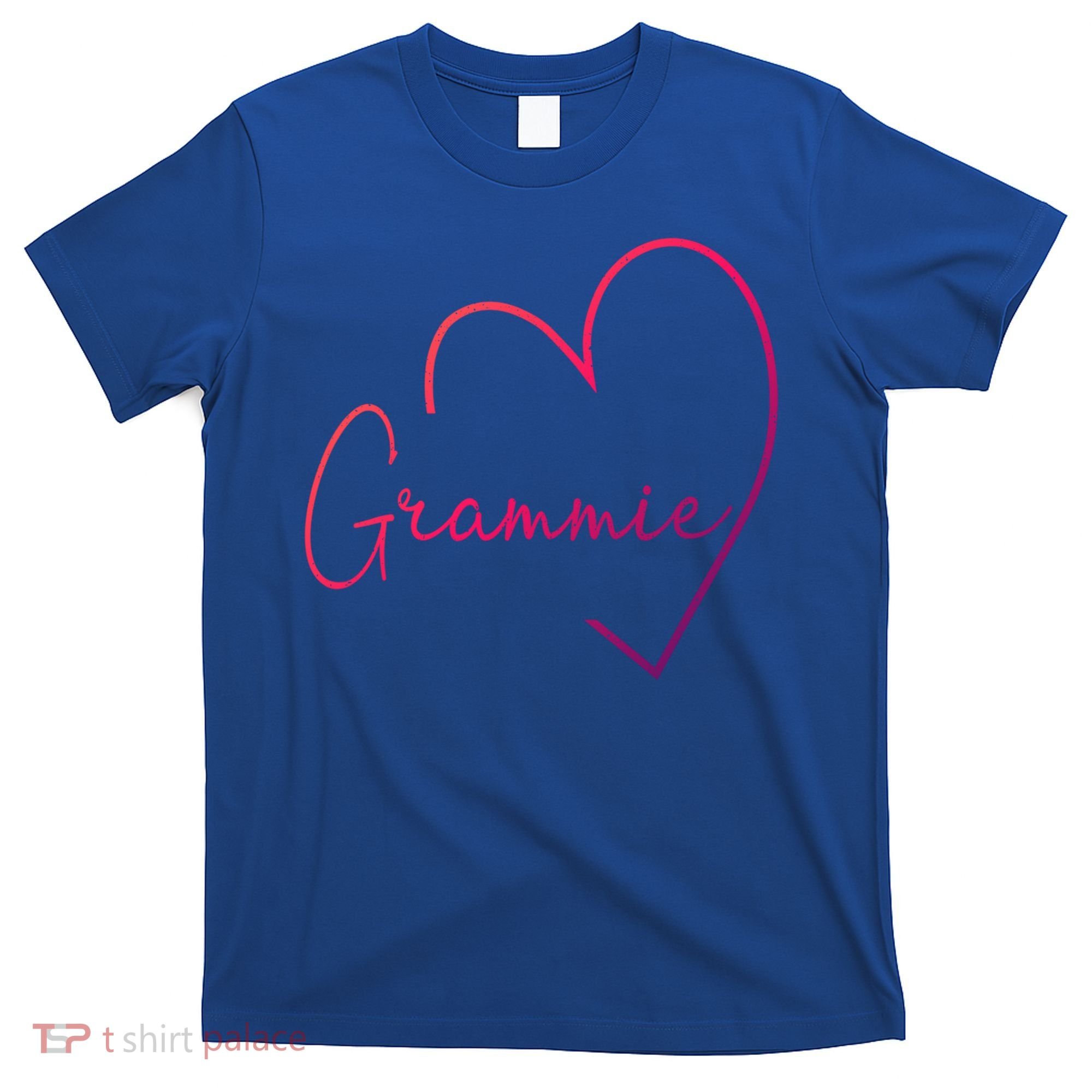 Grammie Heart Grandma Christmas MotherS Day Meaningful Gift T-Shirt