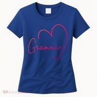 Grammie Heart Grandma Christmas MotherS Day Meaningful Gift Women's T-Shirt thumb 0