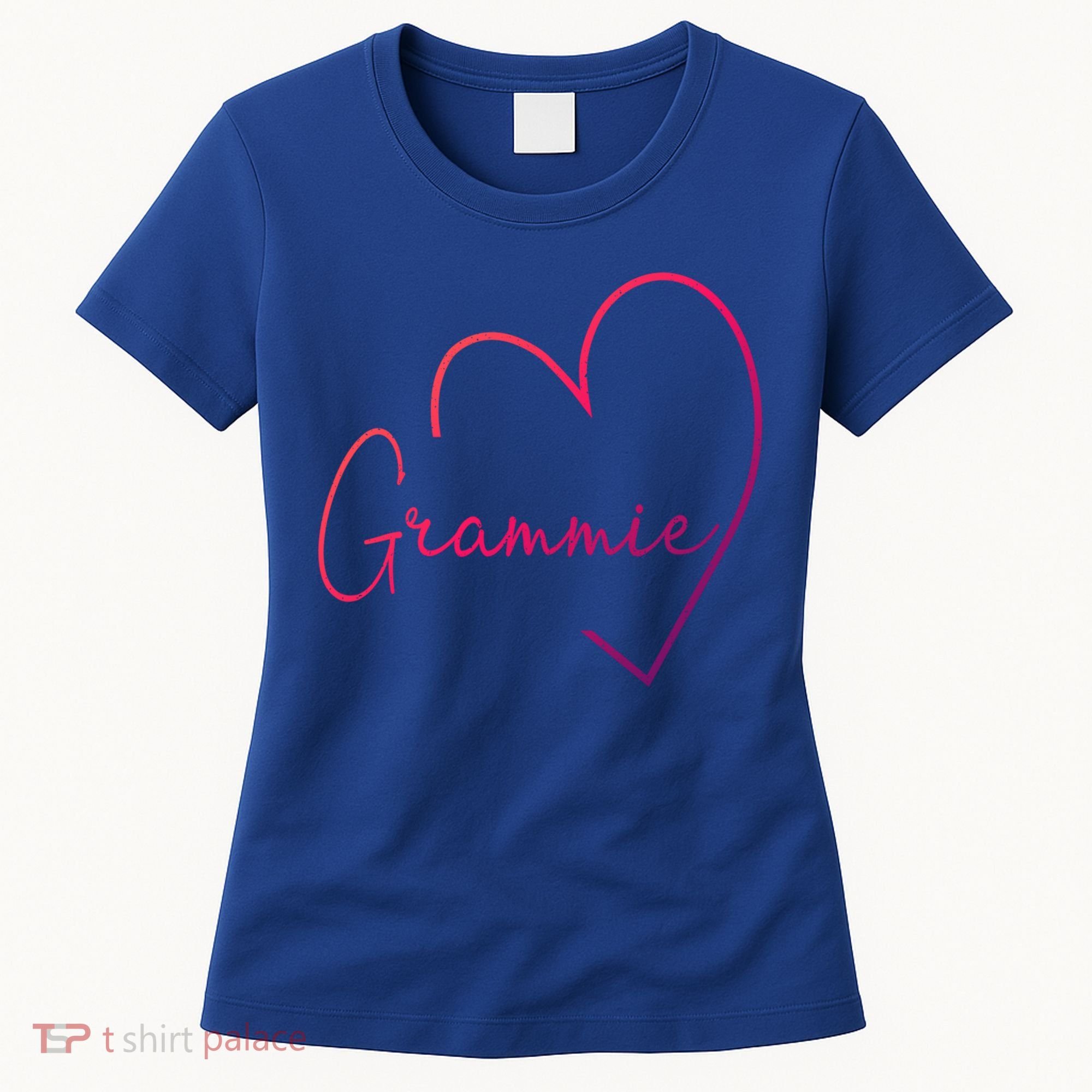 Grammie Heart Grandma Christmas MotherS Day Meaningful Gift Women's T-Shirt