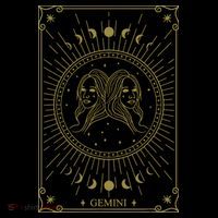 Gemini Horoscope Gemini Art Tee May June Birthday Gemini Women's Hoodie thumb 2
