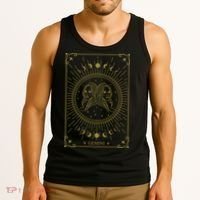 Gemini Horoscope Gemini Art Tee May June Birthday Gemini Tank Top thumb 3