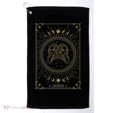 Gemini Horoscope Gemini Art Tee May June Birthday Gemini Golf Towel