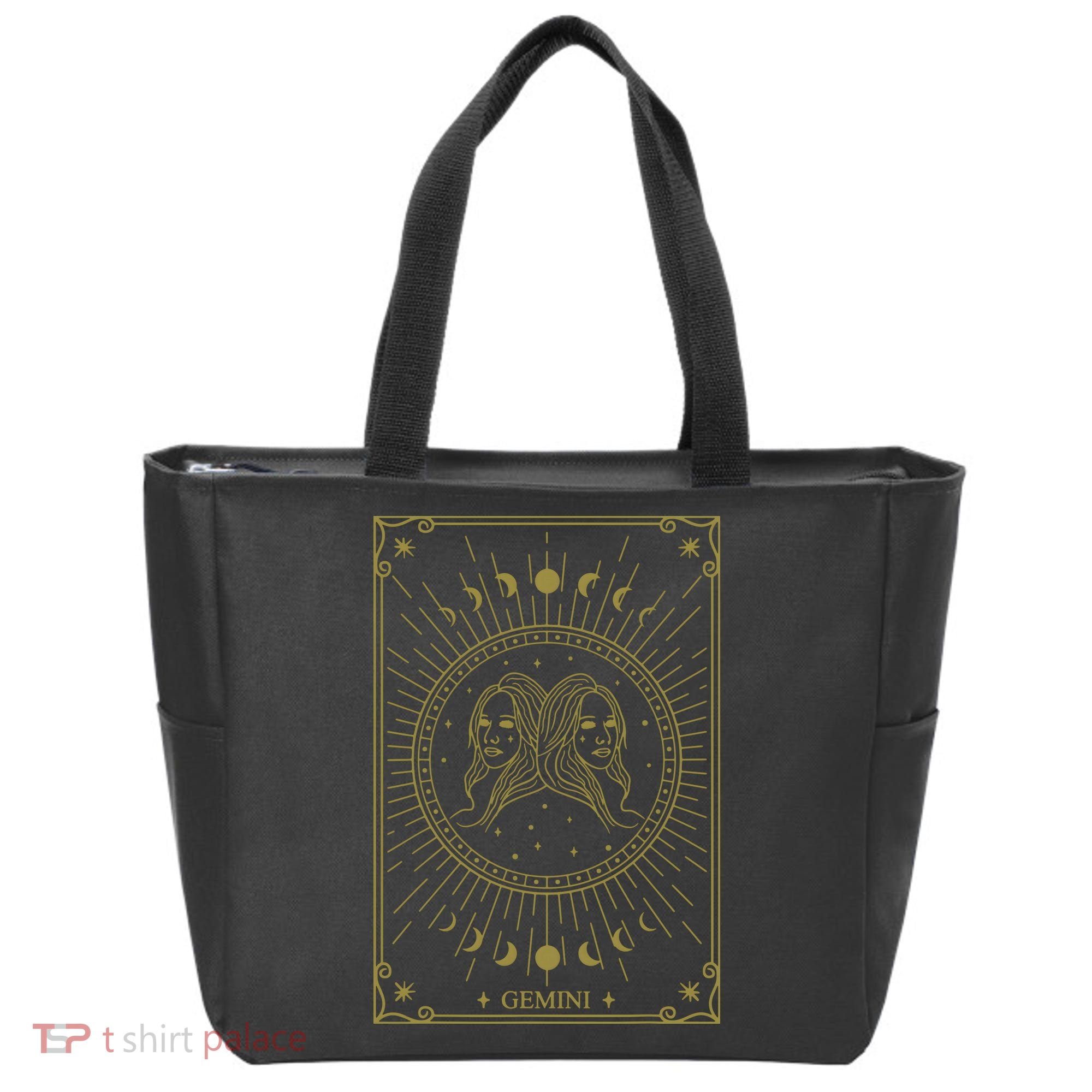 Gemini Horoscope Gemini Art Tee May June Birthday Gemini Tote Bag