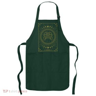 Gemini Horoscope Gemini Art Tee May June Birthday Gemini Apron