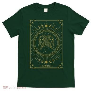 Gemini Horoscope Gemini Art Tee May June Birthday Gemini T-Shirt