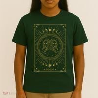 Gemini Horoscope Gemini Art Tee May June Birthday Gemini T-Shirt thumb 4