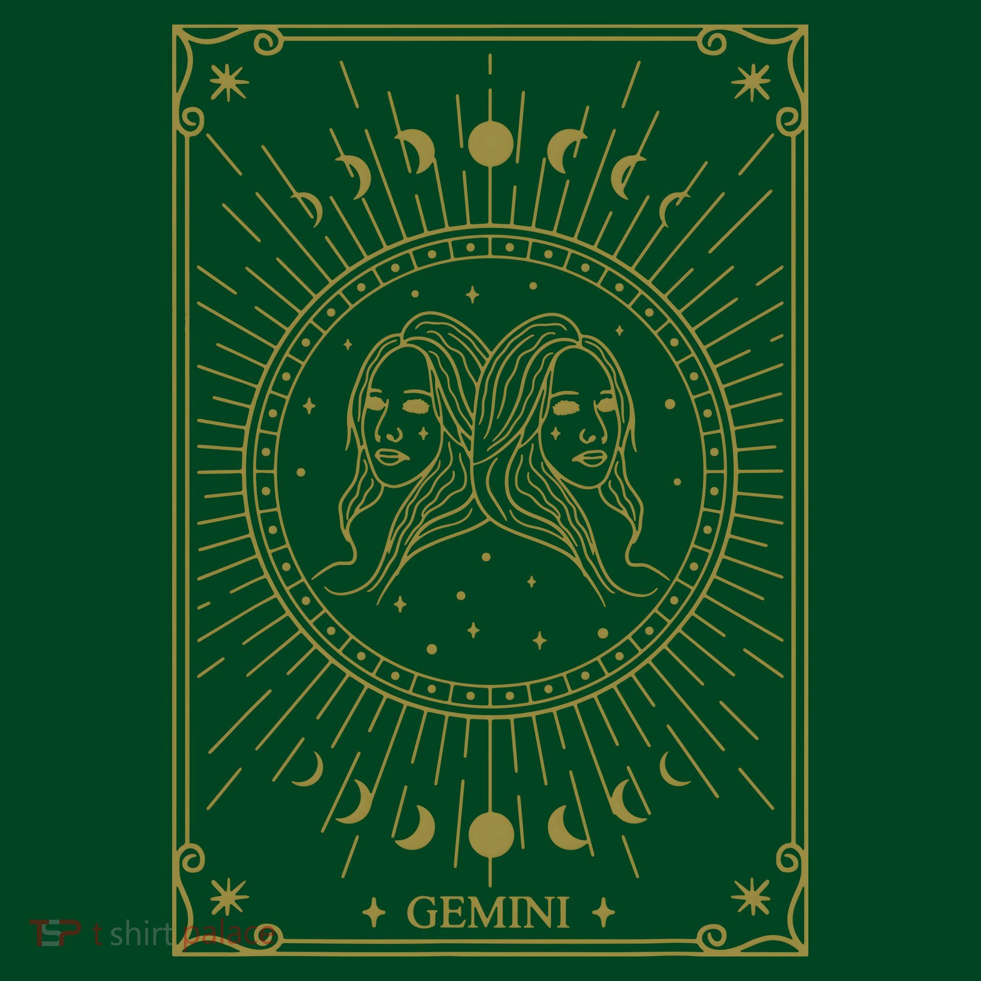 Gemini Horoscope Gemini Art Tee May June Birthday Gemini Polo