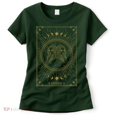 Gemini Horoscope Gemini Art Tee May June Birthday Gemini Women's T-Shirt