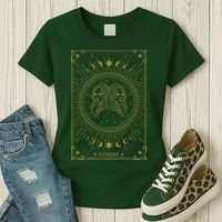 Gemini Horoscope Gemini Art Tee May June Birthday Gemini Women's T-Shirt thumb 3