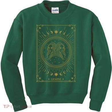 Gemini Horoscope Gemini Art Tee May June Birthday Gemini Kids Sweatshirt