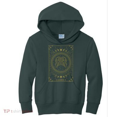 Gemini Horoscope Gemini Art Tee May June Birthday Gemini Kids Hoodie