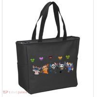 Ghostface Horror Halloween Halloween Character Chibi Tote Bag thumb 2