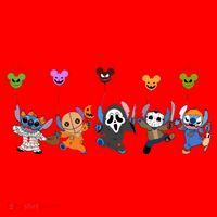 Ghostface Horror Halloween Halloween Character Chibi Santa Hat thumb 1