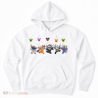 Ghostface Horror Halloween Halloween Character Chibi Hoodie thumb 0