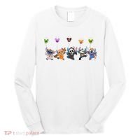 Ghostface Horror Halloween Halloween Character Chibi Long Sleeve Shirt thumb 0