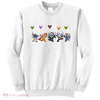 Ghostface Horror Halloween Halloween Character Chibi Sweatshirt