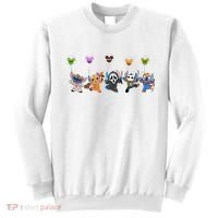 Ghostface Horror Halloween Halloween Character Chibi Sweatshirt thumb 0