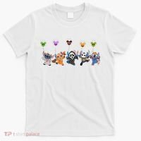 Ghostface Horror Halloween Halloween Character Chibi T-Shirt thumb 0