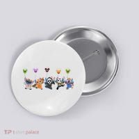 Ghostface Horror Halloween Halloween Character Chibi Button thumb 0