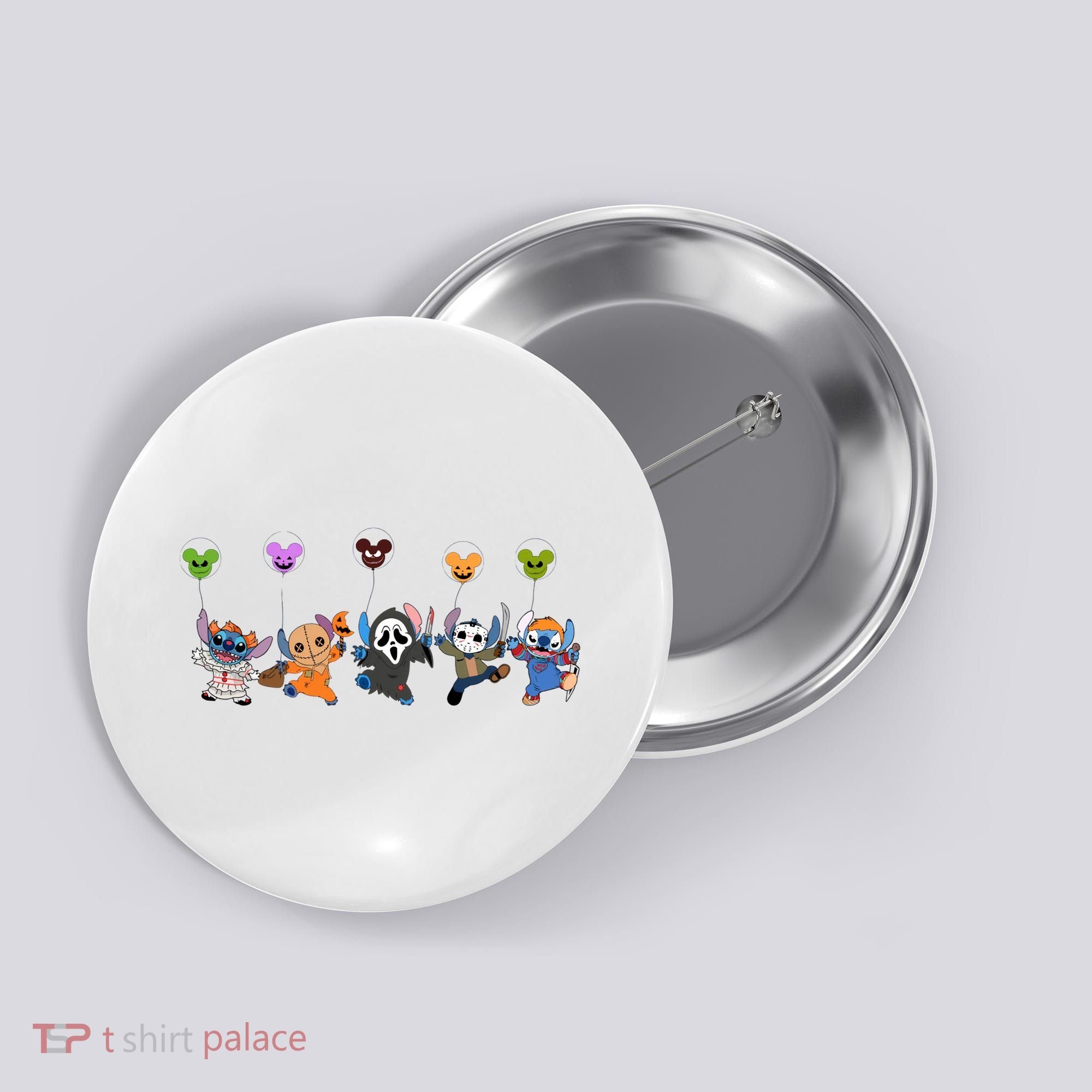 Ghostface Horror Halloween Halloween Character Chibi Button