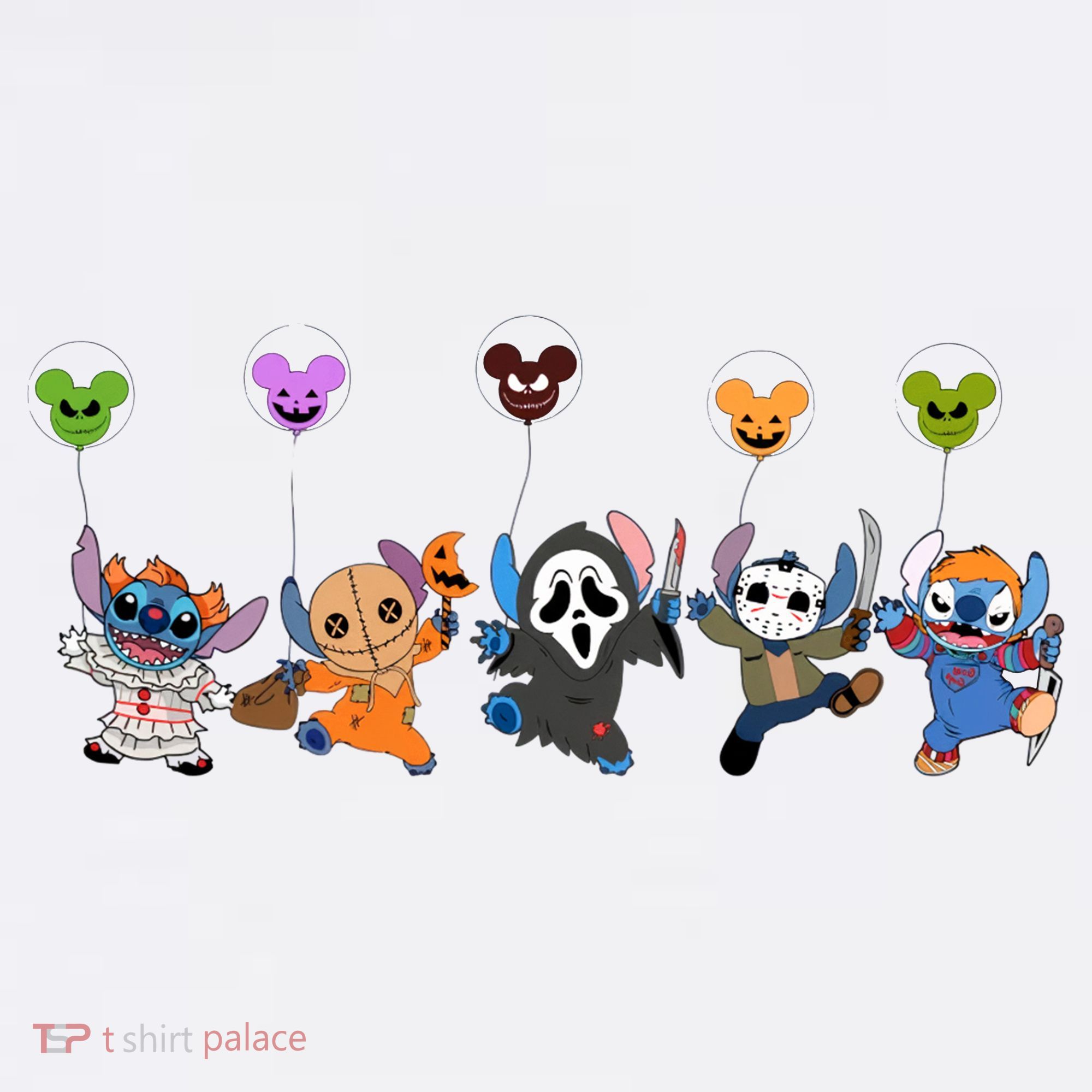 Ghostface Horror Halloween Halloween Character Chibi Polo