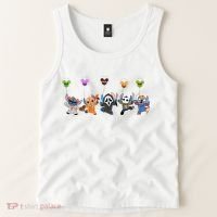 Ghostface Horror Halloween Halloween Character Chibi Tank Top thumb 2