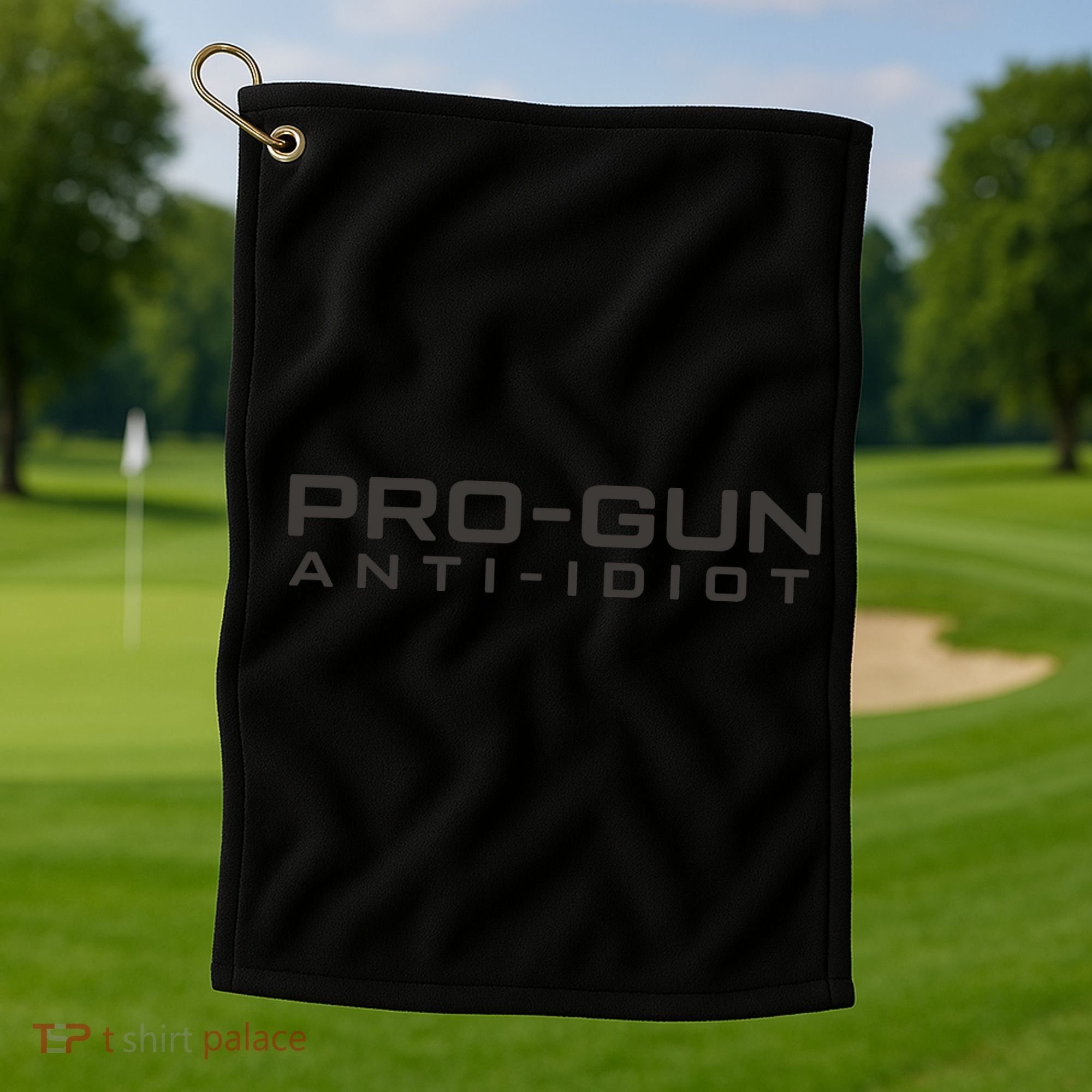 Green Hill Holidays Time Golf Towel