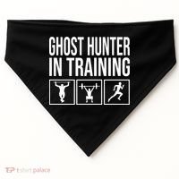 Ghost Hunter In Training For Paranormal Investigator Gift USA-Made Doggie Bandana thumb 0