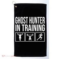 Ghost Hunter In Training For Paranormal Investigator Gift Golf Towel thumb 0