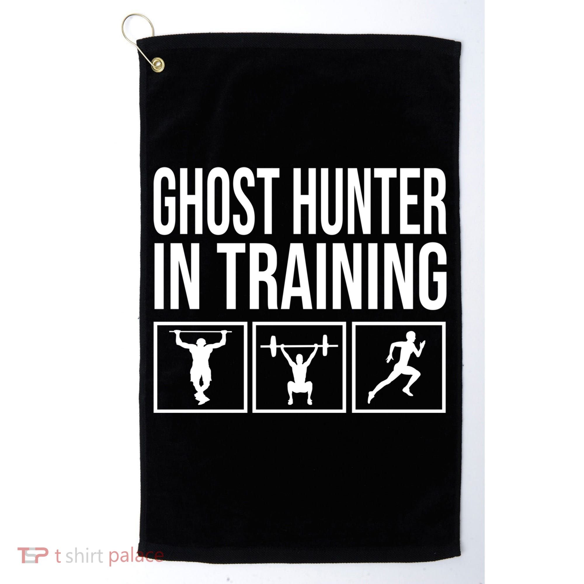 Ghost Hunter In Training For Paranormal Investigator Gift Golf Towel