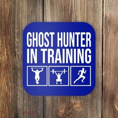 Ghost Hunter In Training For Paranormal Investigator Gift Coaster