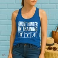 Ghost Hunter In Training For Paranormal Investigator Gift Women's Tank Top thumb 2