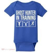 Ghost Hunter In Training For Paranormal Investigator Gift Baby Bodysuit thumb 0
