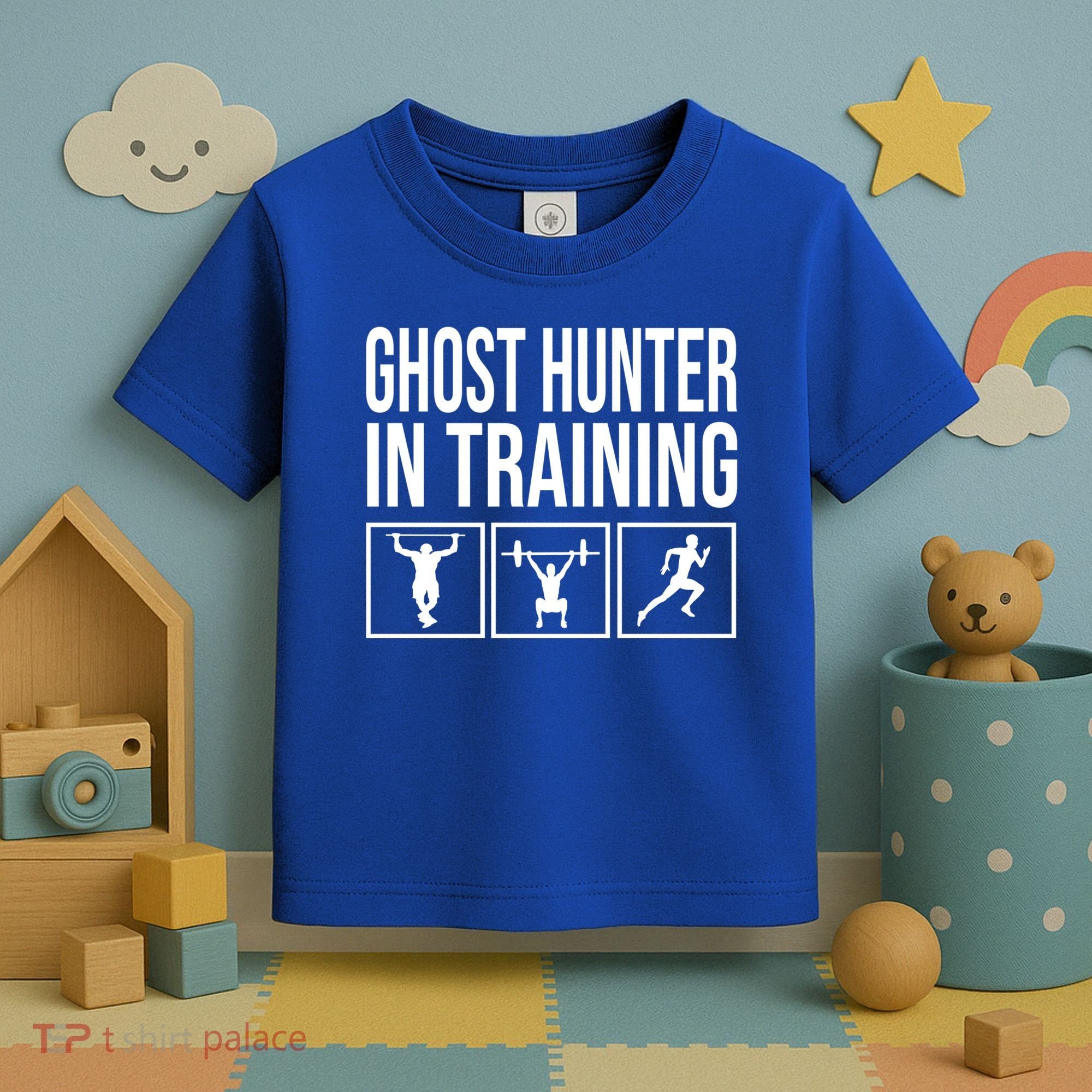 Ghost Hunter In Training For Paranormal Investigator Gift Toddler T-Shirt