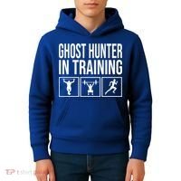 Ghost Hunter In Training For Paranormal Investigator Gift Kids Hoodie thumb 4