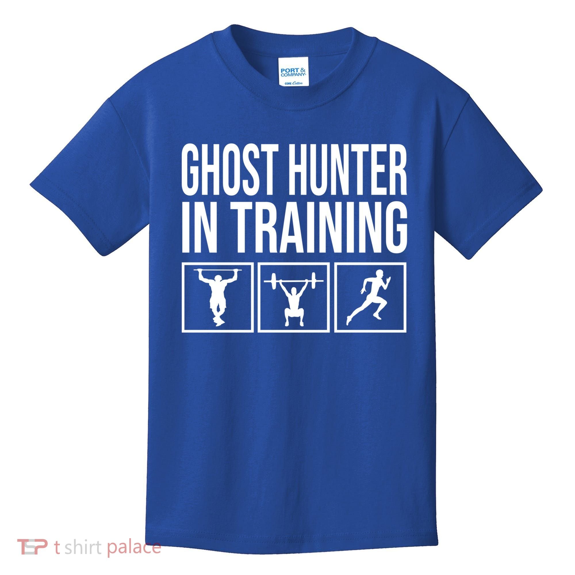 Ghost Hunter In Training For Paranormal Investigator Gift Kids T-Shirt