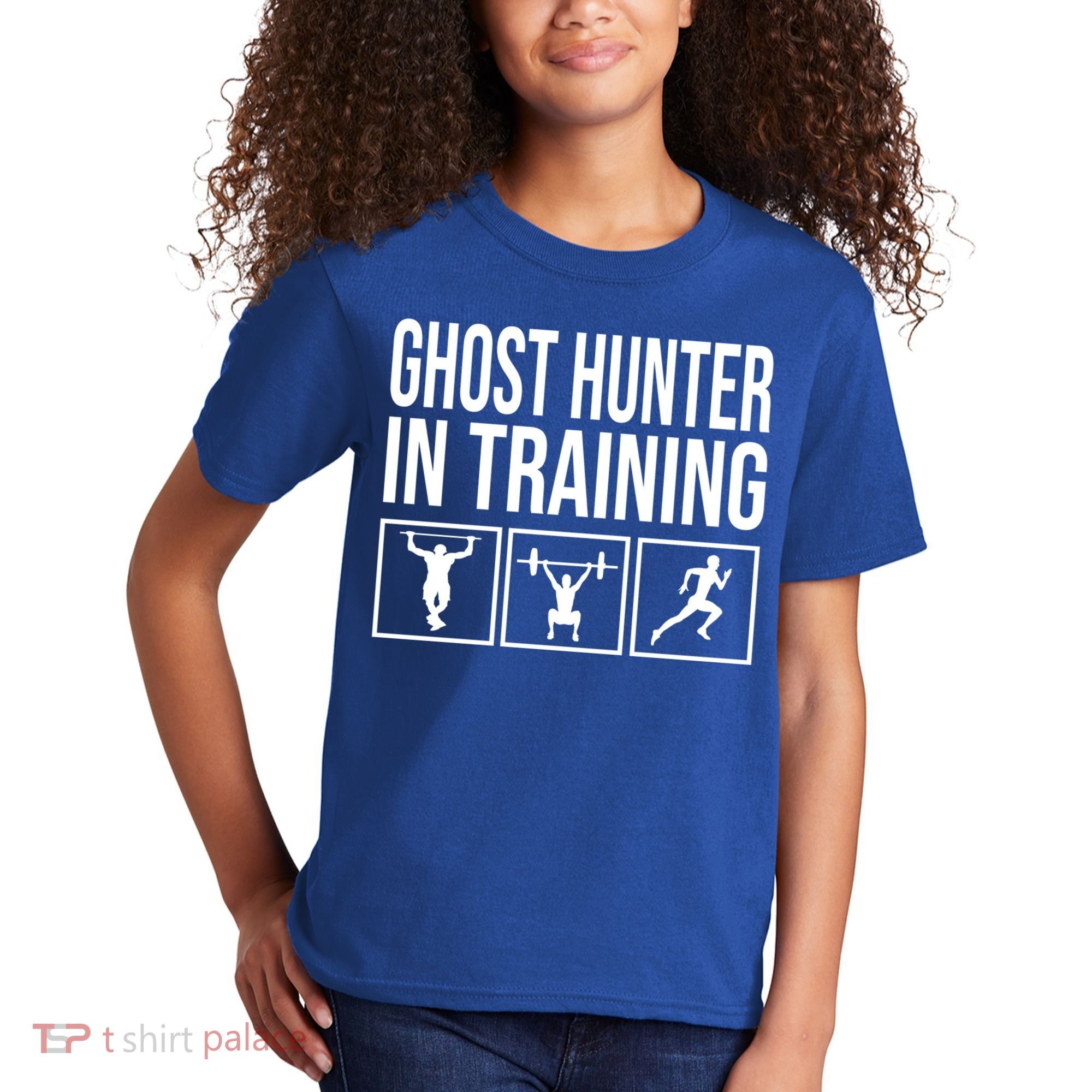 Ghost Hunter In Training For Paranormal Investigator Gift Kids T-Shirt