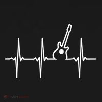 Guitar Heartbeat Instrut Gift Cute Gift Doggie Tank thumb 4