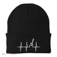 Guitar Heartbeat Instrut Gift Cute Gift Beanie thumb 0