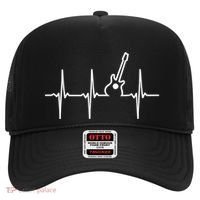 Guitar Heartbeat Instrut Gift Cute Gift Hat thumb 0