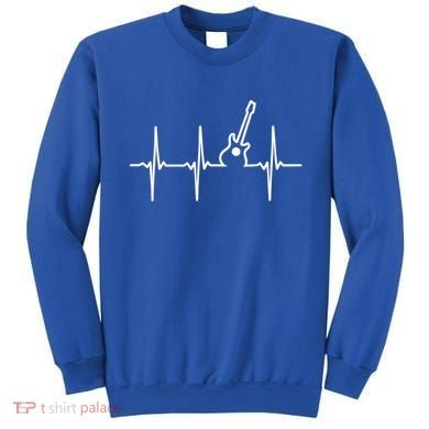 Guitar Heartbeat Instrut Gift Cute Gift Sweatshirt