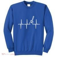 Guitar Heartbeat Instrut Gift Cute Gift Sweatshirt thumb 0