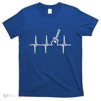 Guitar Heartbeat Instrut Gift Cute Gift T-Shirt thumb 0