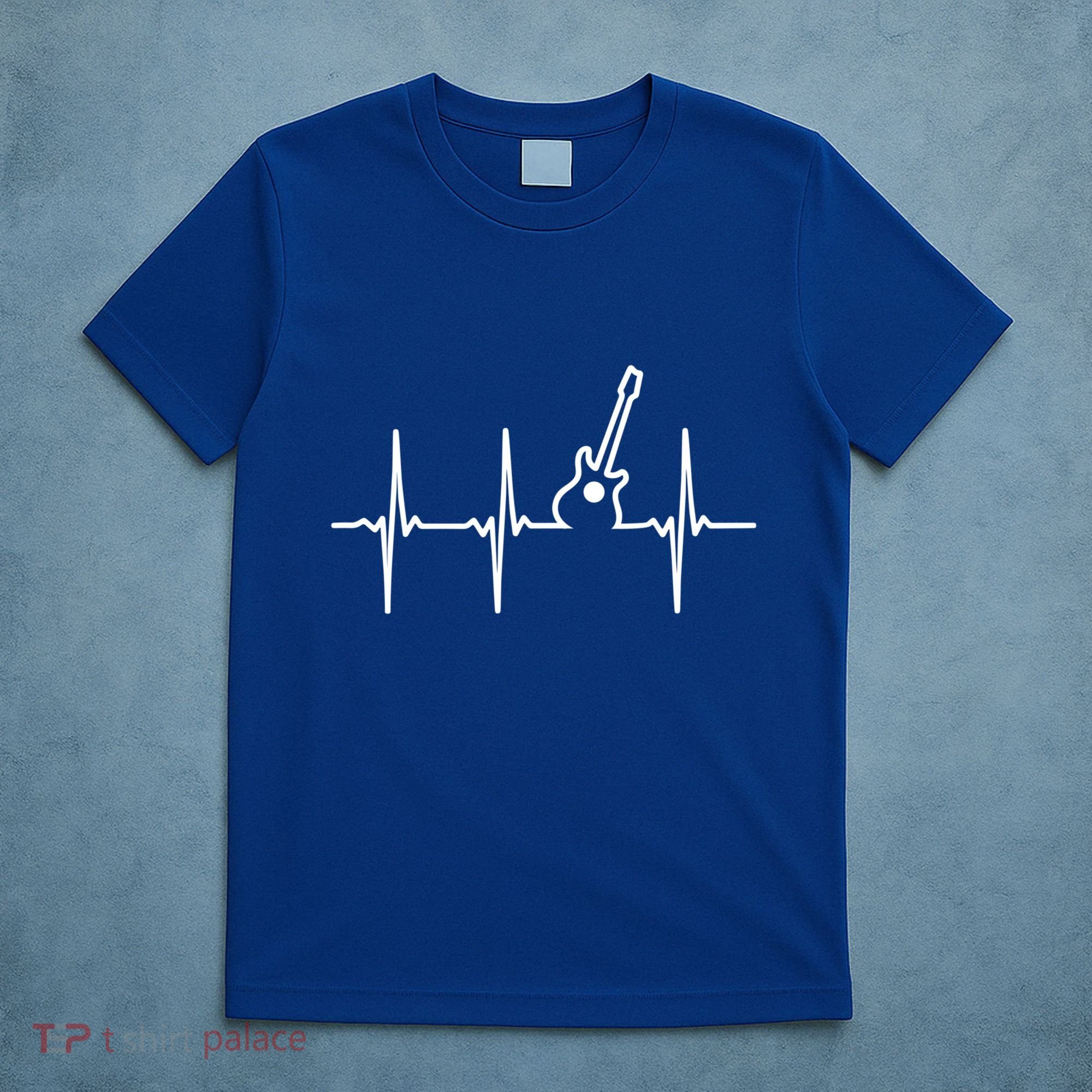 Guitar Heartbeat Instrut Gift Cute Gift T-Shirt