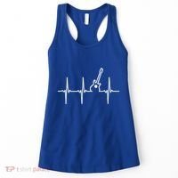 Guitar Heartbeat Instrut Gift Cute Gift Women's Tank Top thumb 0