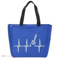 Guitar Heartbeat Instrut Gift Cute Gift Tote Bag thumb 0